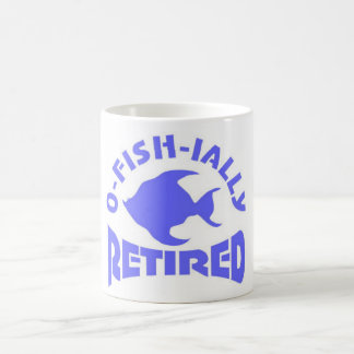 cute retirement of a fisherman coffee mug