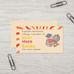 Cute Retro	Aesthetic Business Card 