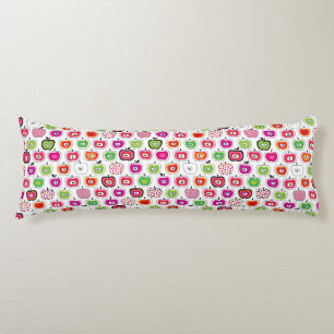 Cute retro apple pattern body cushion