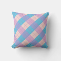 Cute Retro Argyle Pattern in Pink Purple Blue