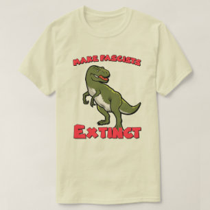 Cute Retro Dinosaur - Make Fascists Extinct T-Shirt