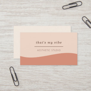 Cute Retro Elegant Business Card that’s my vibe