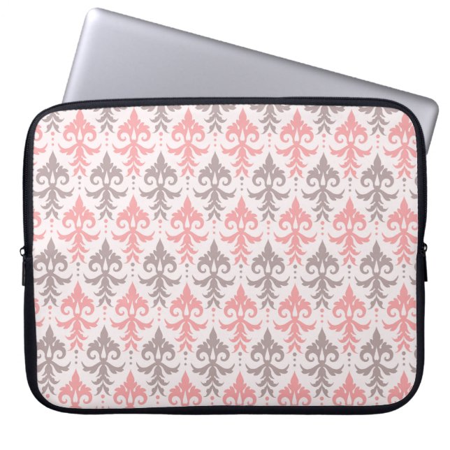 Cute Retro Elegant Laptop Sleeve (Front)