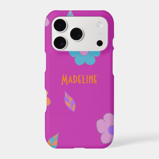Cute Retro Flower (Back)
