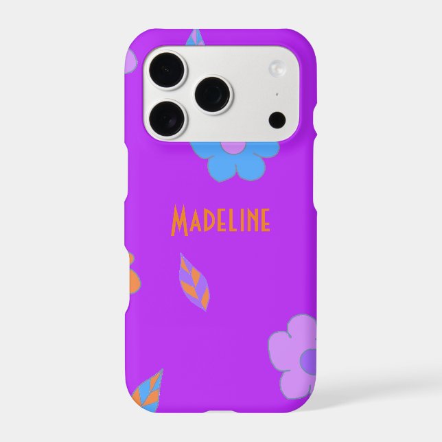Cute Retro Flower (Back)
