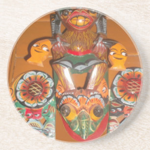 Cute Retro Halloween Bash Hakuna Matata Party Gift Coaster