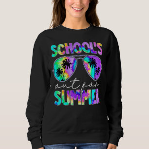 Cute Retro Last Day Of School Schools Out For Summ Sweatshirt