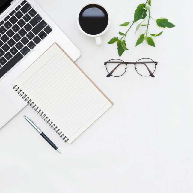 Cute Retro Lilac Gingham Plaid Personalised Notebook (Creator Uploaded)