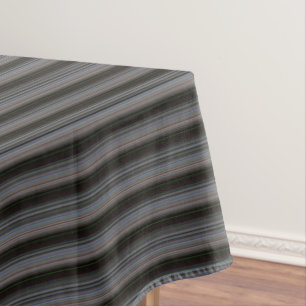 Cute retro modern stripes tablecloth