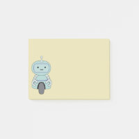 Cute Retro Robot Illustration