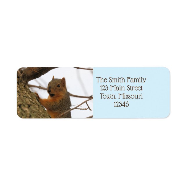 Cute Return Address Label (Front)