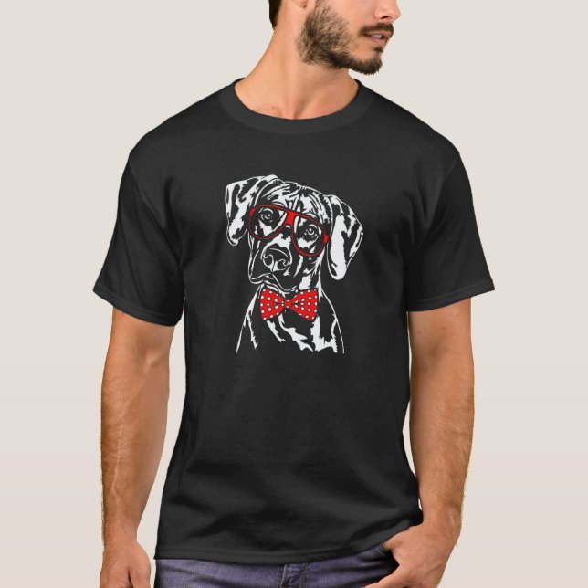 Cute Rhodesian Ridgeback dog mom dog T-Shirt (Front)