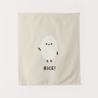cute rice character minimal kawaii funny rice desi