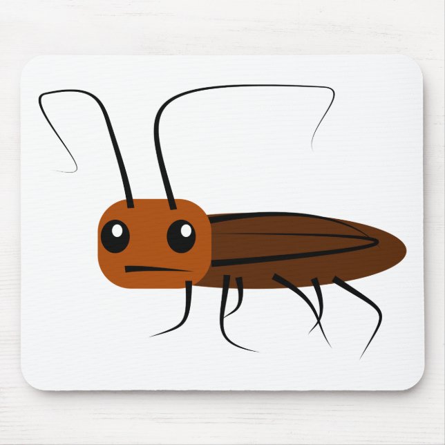 Cute Roach Mouse Pad (Front)