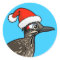 Cute Roadrunner Santa Claus