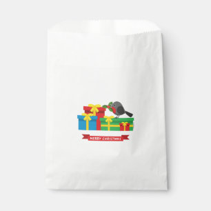 Cute Robin And The Four Colourful Gifts Favour Bag