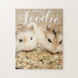 Cute Robo Hamsters Foodie Jigsaw Puzzle