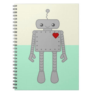 Cute Robot Notebook