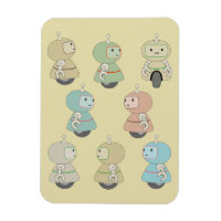 Cute Robot Pattern