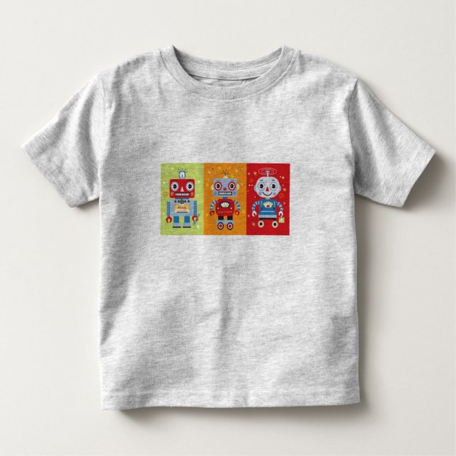 Cute Robot T-shirt (Front)