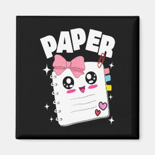 Cute Rock Paper Scissors Halloween Costumes Kids M Magnet
