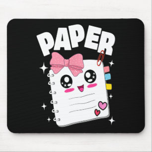 Cute Rock Paper Scissors Halloween Costumes Kids M Mouse Pad