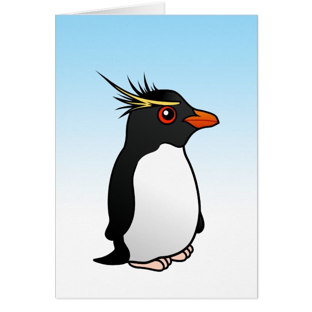 Cute Rockhopper Penguin (Front)