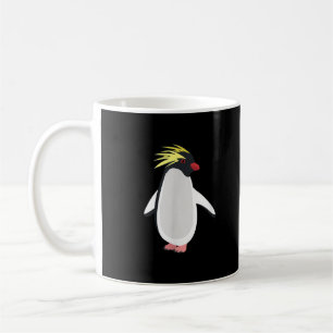 Cute Rockhopper Penguin Funny Antarctic Animal Coffee Mug