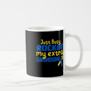 Cute Rocking My Extra Chromosome Down Syndrome Awa Coffee Mug
