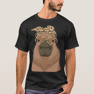 Cute Rodent Capybara Witty Wild Animal Right Capyb T-Shirt