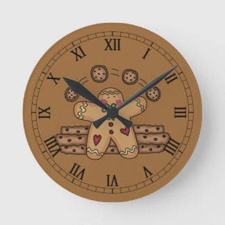 Cute Roman Ginger Clock