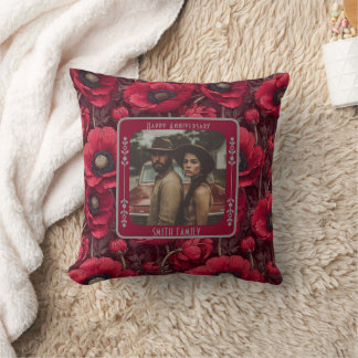 Cute Romantic 30Th Anniversary Throw Pillow