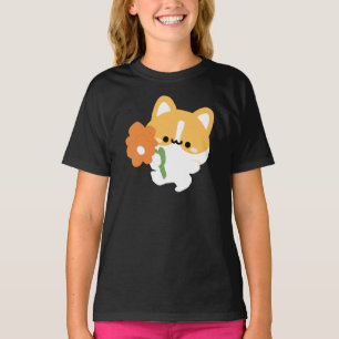 Cute Romantic Corgi T-Shirt