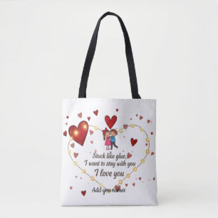  Cute romantic love spell  Tote Bag