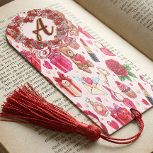 Cute Romantic Red & Pink Watercolor Love Pattern