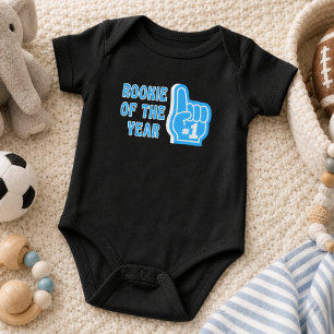 Cute Rookie of the Year Baby Bodysuit