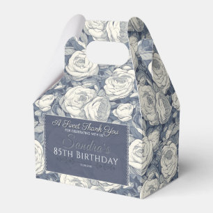 Cute Rose Birthday Favour Box For Thank You Favour
