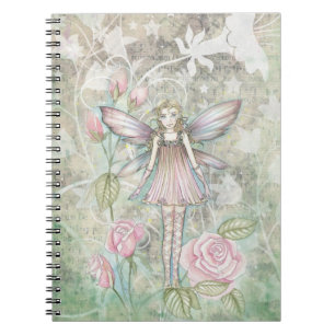 Cute Rose Fairy Notebook