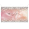 Cute rose gold faux silver glitter monogram