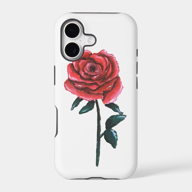Cute Rose IPhone Case (Back)