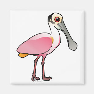 Cute Roseate Spoonbill Magnet