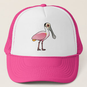 Cute Roseate Spoonbill Trucker Hat