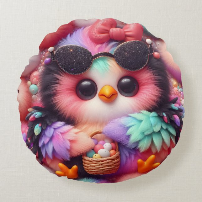 Cute Round Cushion (Front)