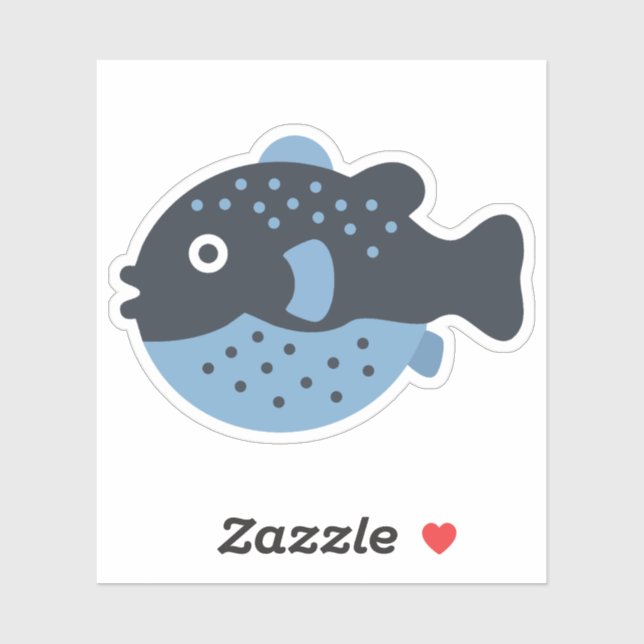 Cute Round Pufferfish (Sheet)