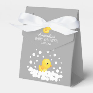 Cute Rubber Duck Baby Shower Favour Box