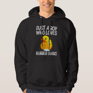 Cute Rubber Duck For Boys Kids Men Rubber Duckie Hoodie