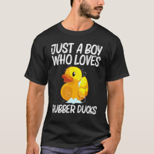 Cute Rubber Duck For Boys Kids Men Rubber Duckie T-Shirt