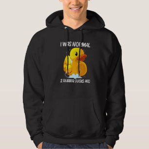 Cute Rubber Duck For Men Women Kids Rubber Duckie Hoodie