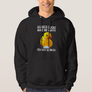 Cute Rubber Duck For Men Women Kids Rubber Duckie Hoodie