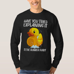 Cute Rubber Duck For Men Women Kids Rubber Duckie T-Shirt